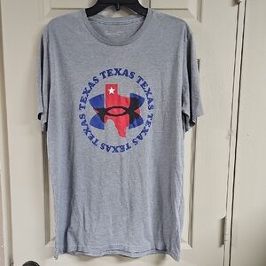 Gray Texas Graphic T-Shirt